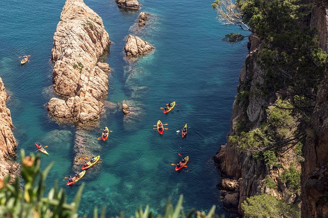 Barcelona Costa Brava Kayak, Snorkel & Cliff Jump Day Tour - From Barcelona to S’Agaró by coach