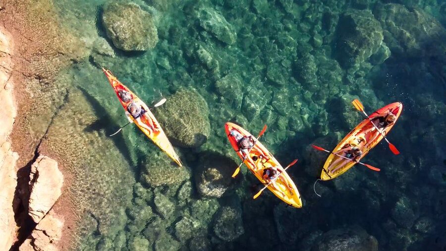 Barcelona: Costa Brava Kayak, Snorkel & Cliff Jump & Lunch - Lunch at Platja de Sant Pol