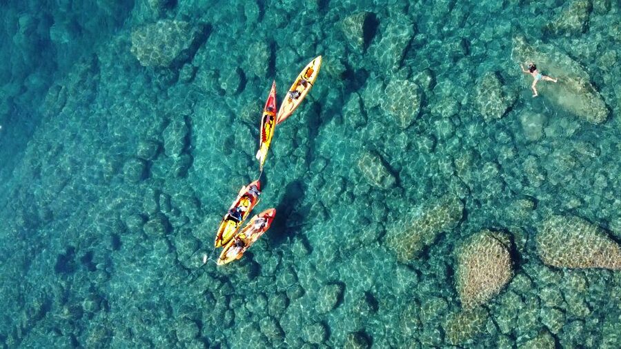 Barcelona: Costa Brava Kayak, Snorkel & Cliff Jump & Lunch - Guides, group size, and the feel of the outing