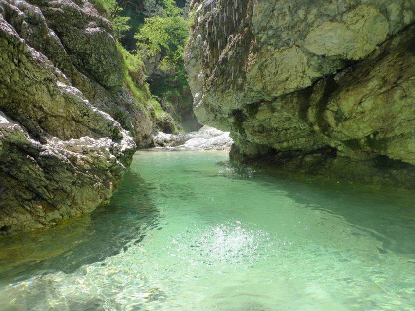 Baumgarten: Advanced Canyoning Adventure - Higher jumps, rappels, and sensible choices