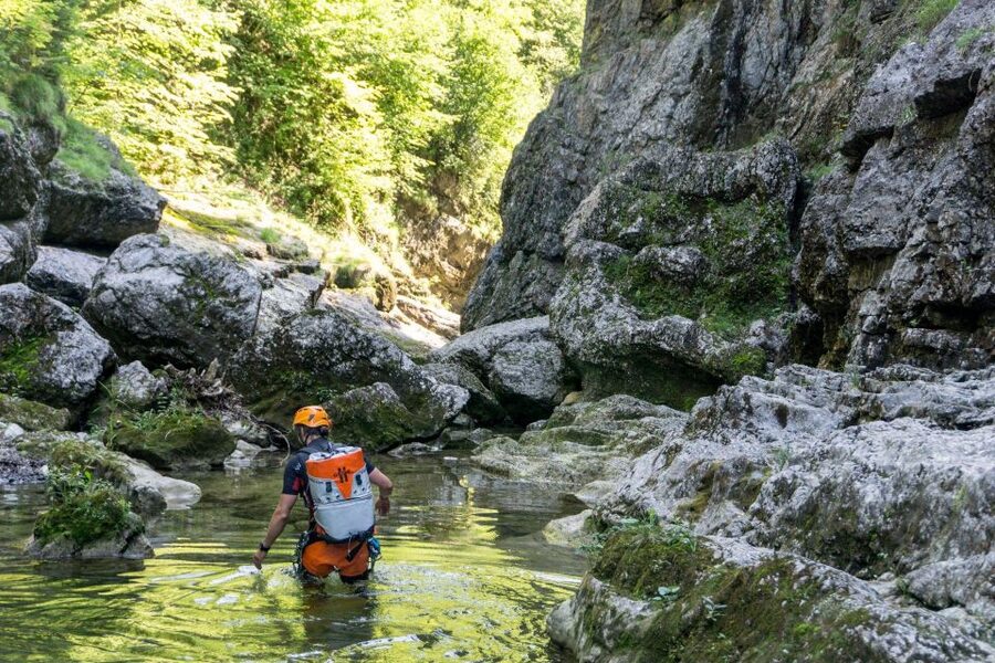 Bavaria: Schneizlreuth Canyoning for Beginners - Getting dressed for cold mountain water