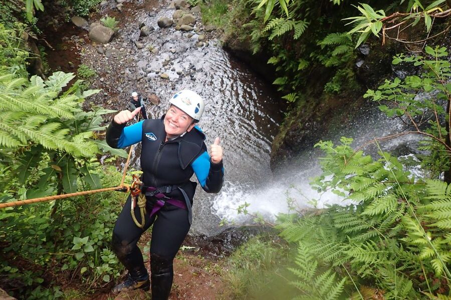 Beginner Canyoning Madeira - The safety briefing sets the tone