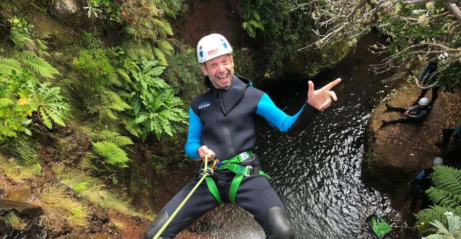 Beginner Canyoning Madeira - The hike is part of the challenge