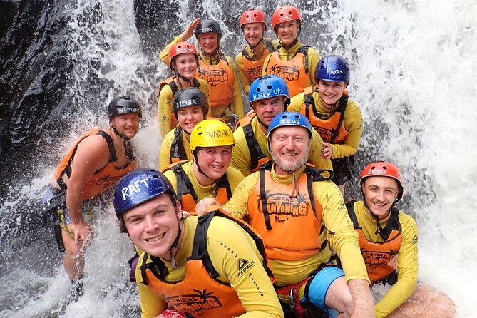 Behana Canyoning Tour by Cairns Waterfalls - The safety briefing and first challenge