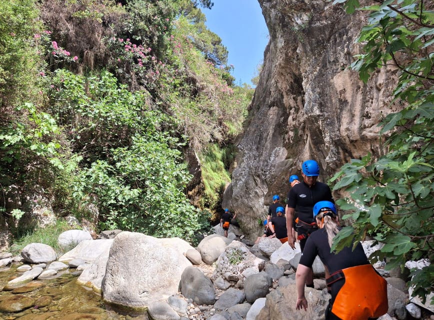 Benahavís: Guided Canyoning Adventure (Benahavís River Walk) - Jumps, slides, and the optional 6-meter rappel