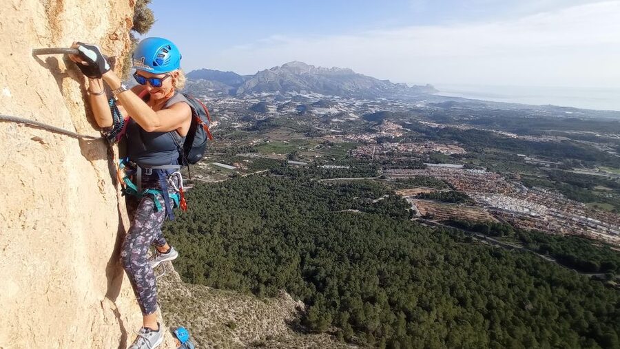 Benidorm: Via ferrata Ponoig, cerca de la Nucia - Guides, group size, and language