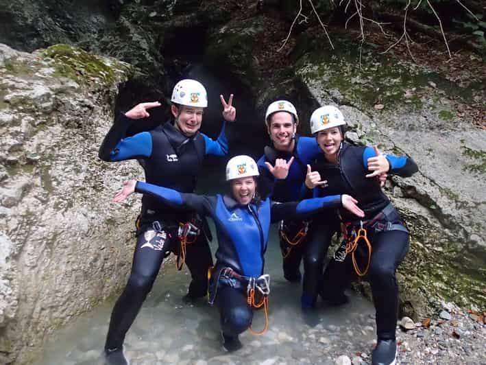 Bled: Canyoning trip with photos - Getting fitted with wetsuits and canyoning gear