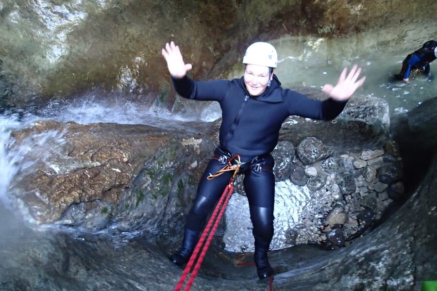 Bled: Canyoning trip with photos - What the three-hour schedule feels like