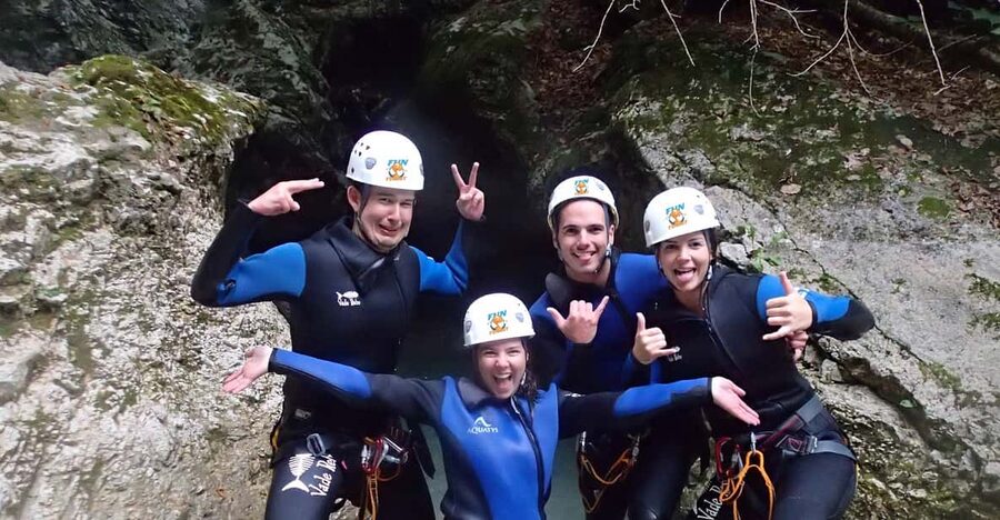 Bled: Canyoning trip with photos - The Bled transfer keeps the day simple