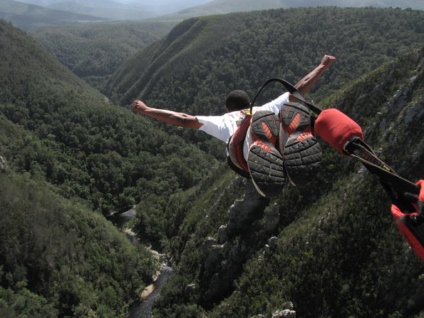 Bloukrans Bungy, the worlds best bungy jump! - The Zipline Ride to the Jump Platform