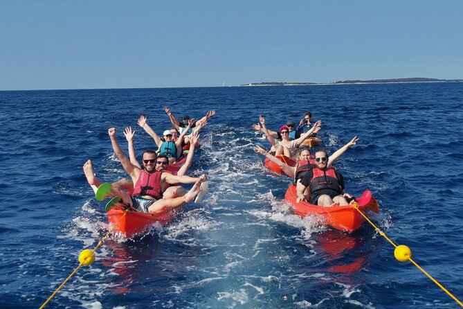 BOAT & KAYAK! Sea Adventure - Snorkeling & Cliff Jumps - Why this Pula kayak tour is worth considering