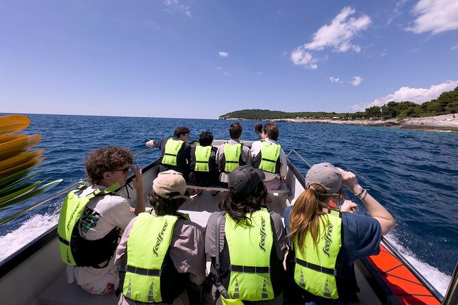 BOAT & KAYAK! Sea Adventure - Snorkeling & Cliff Jumps - Photos, videos, and the support boat