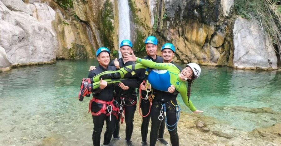 Bolulla: Estret de les Penyes Water Canyoning - Warm springs, clear pools, and the first water sections