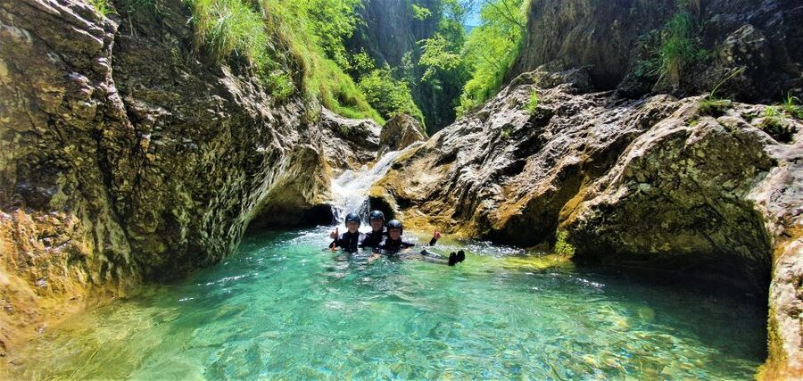 Bovec: 100% Unforgettable Canyoning Adventure + FREE photos - One and a Half Hours in Sušec Gorge