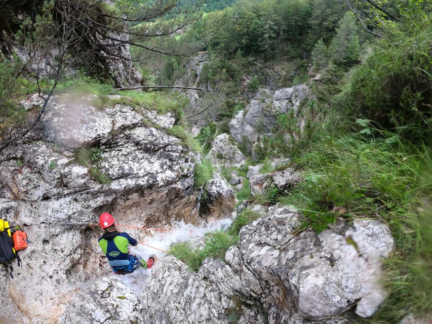 Bovec: Canyoning in Triglav National Park Tour + Photos - Three hours of swimming, walking, and rappelling