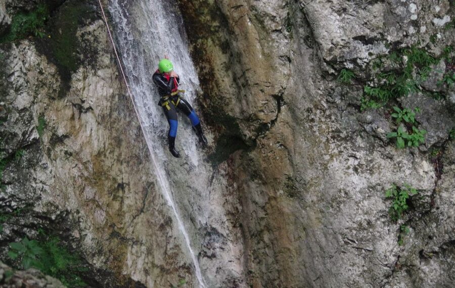 Bovec: Half-Day Canyoning Trip - Inside the canyon: slides, jumps, and clear water