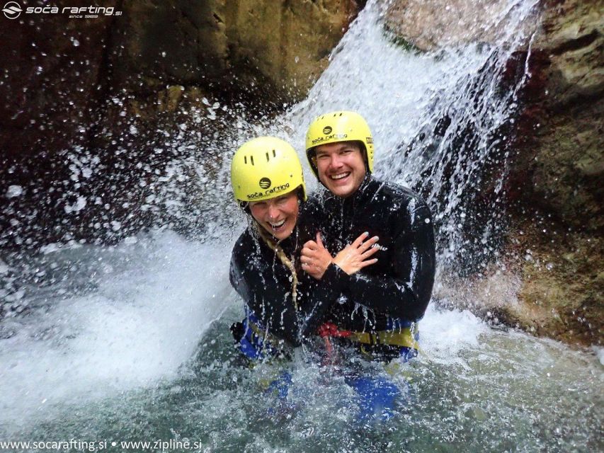 Bovec: Sušec Canyon Canyoning Experience - The first waterfalls and natural pools