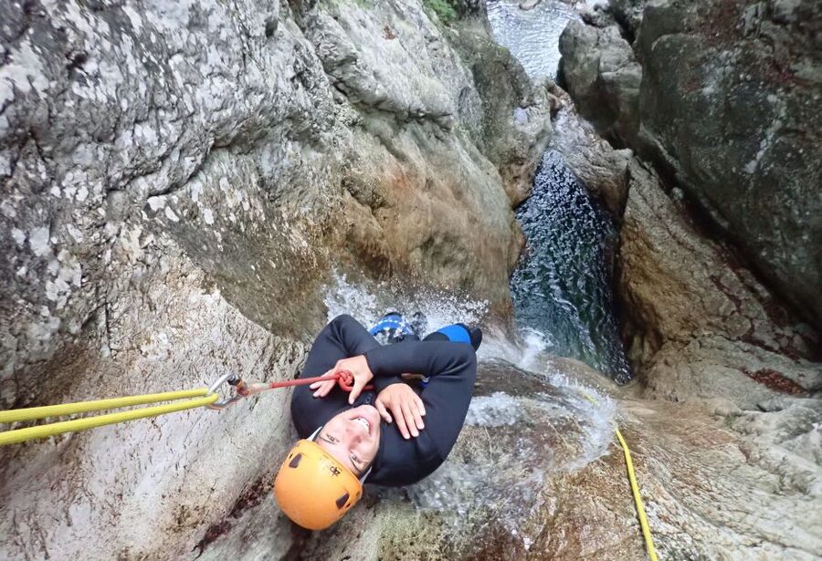 Bovec: Sušec Canyon Canyoning Experience - Sliding, jumping, and descending by rope