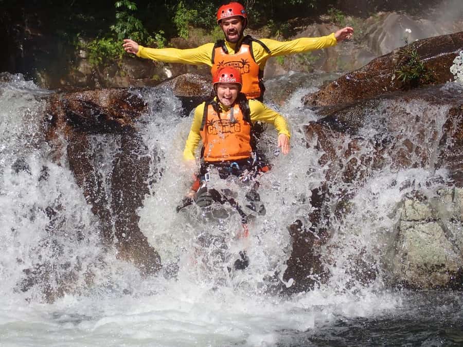 Cairns: Behana Gorge Rainforest Canyoning Tour - The canyoning course: waterfalls, jumps, and slides