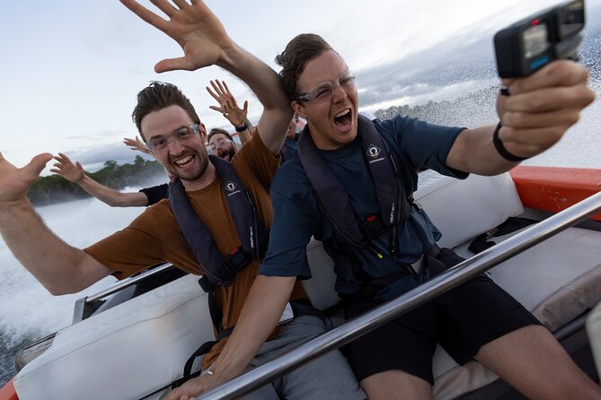Cairns Jet Boat Ride - The first burst of speed
