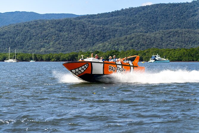 Cairns Jet Boat Ride - Spins, slides, and tropical spray
