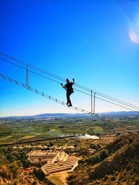 Callosa del Segura: Via Ferrata - Hanging bridges above the town