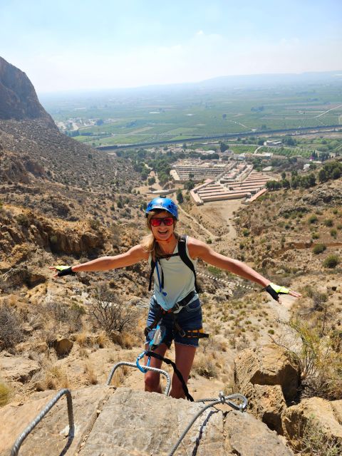 Callosa del Segura: Via Ferrata - Deciding on the K5 upper section