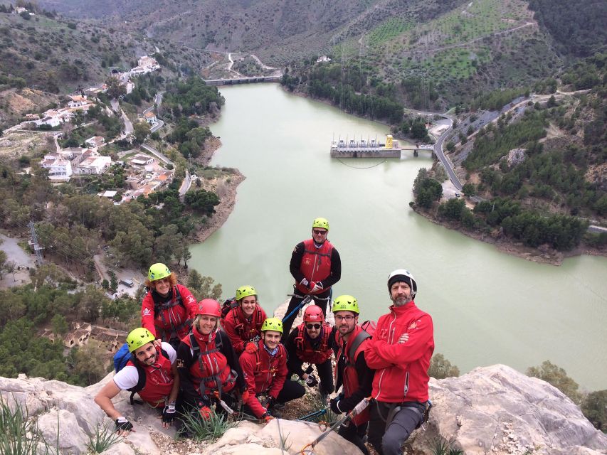 Caminito del Rey: Vía Ferrata Rappeling & Zip-Lining - The first vertical wall sets the tone
