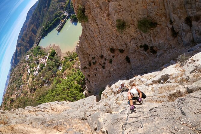 Caminito del Rey - Via Ferrata & Zip Line Adventure - The 35-meter zip line finale