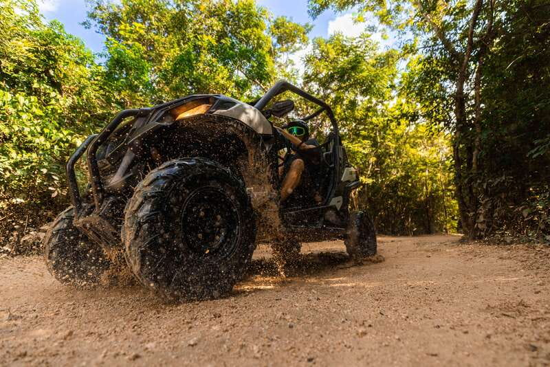 Cancún: Extreme Buggy Adventure with Ziplines & Cenote - Leaving Cancún for the adventure park