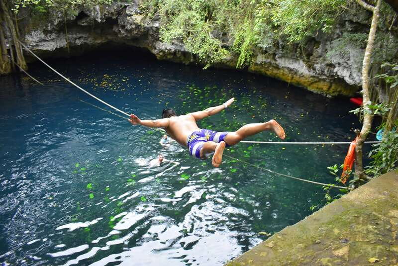 Cancún: Extreme Buggy Adventure with Ziplines & Cenote - Six ziplines, three bridges, and one splash