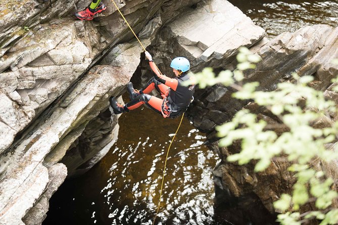 Canyoning Day Trip from Edinburgh - From Edinburgh streets to Scottish canyon country