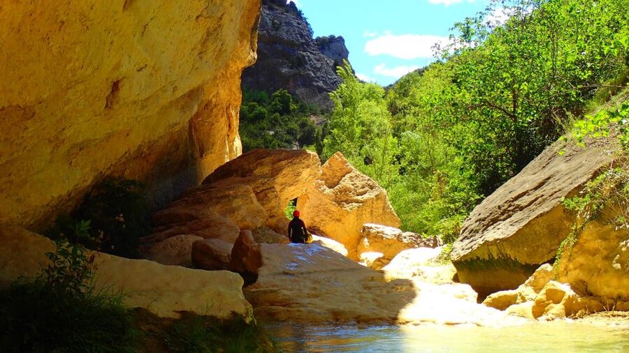 Canyoning Day Trip in Sierra de Guara - Starting at the pine forest base