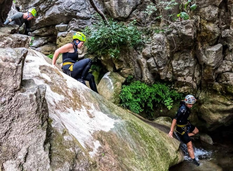 Canyoning Drenovstica - Extreme adventure in Budva - The Walk Back to Kashcel Peak