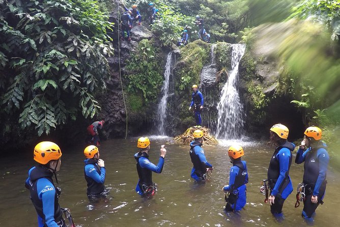 Canyoning Experience at Ribeira Grande - What happens before the first waterfall