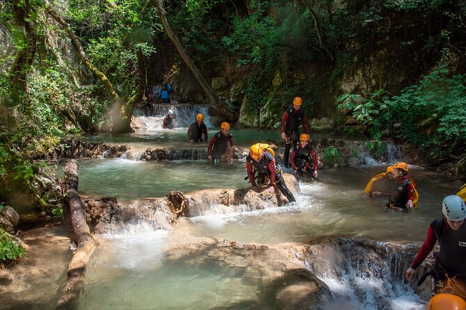 Canyoning Experience in Neda for Beginners - Finishing with the 25-meter waterfall rappel