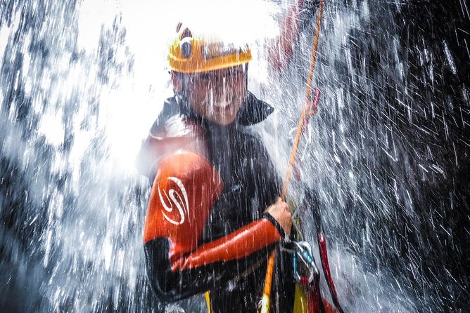 Canyoning Experience in Ribeira dos Caldeirões Sao Miguel -Azores - Jumps, slides, and rappels in one compact route