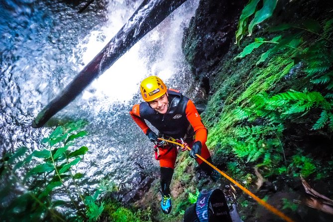 Canyoning Experience in Ribeira dos Caldeirões Sao Miguel -Azores - The guides make the difference