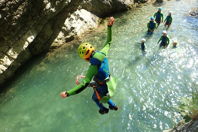 Canyoning "Family-Fun" - family friendly Canyoningtour - Reaching Lake Garda by river
