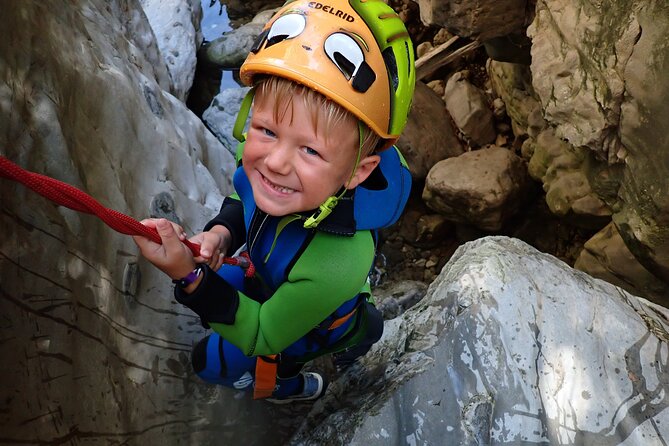 Canyoning "Family-Fun" - family friendly Canyoningtour - Equipment, clothing, and the wet-weather reality