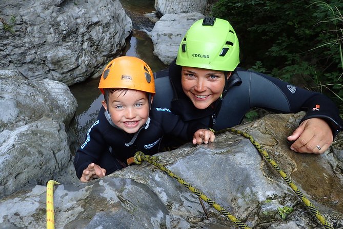 Canyoning "Family-Fun" - family friendly Canyoningtour - Tremosine sul Garda from a different angle