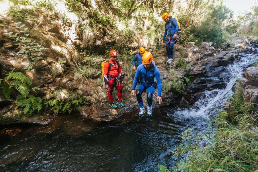 Canyoning for All - Beginner | Funchal - Seven waterfalls and the first rappel