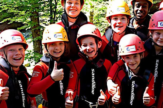 Canyoning for Kids and Families in Füssen, Germany - Stuibenfalle: waterfalls, rock, and moving water