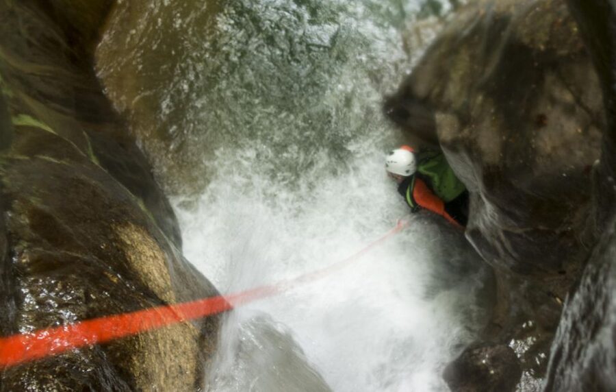Canyoning Furon upper part : Vercors - Grenoble - Abseiling, jumps, slides, and zip lines