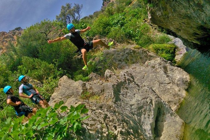 Canyoning Gorge Descent, river walk in Benahavis. - Price, equipment, and what the value really is
