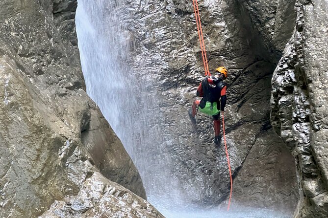 Canyoning half day - Heart Creek Canyon (beginner level) - Suiting up and learning the ropes