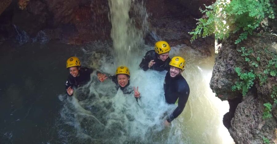 Canyoning in Alicante - A guide can make or break a first canyoning trip