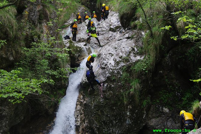 Canyoning in Susec Canyon - What the $78.60 price includes