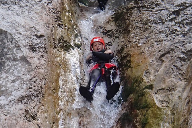 Canyoning in Susec Gorge from Bovec - Entering Sušec Gorge from Bovec
