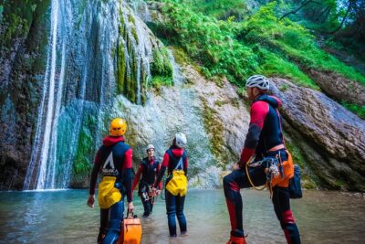 Canyoning of the Wolf Gorge
